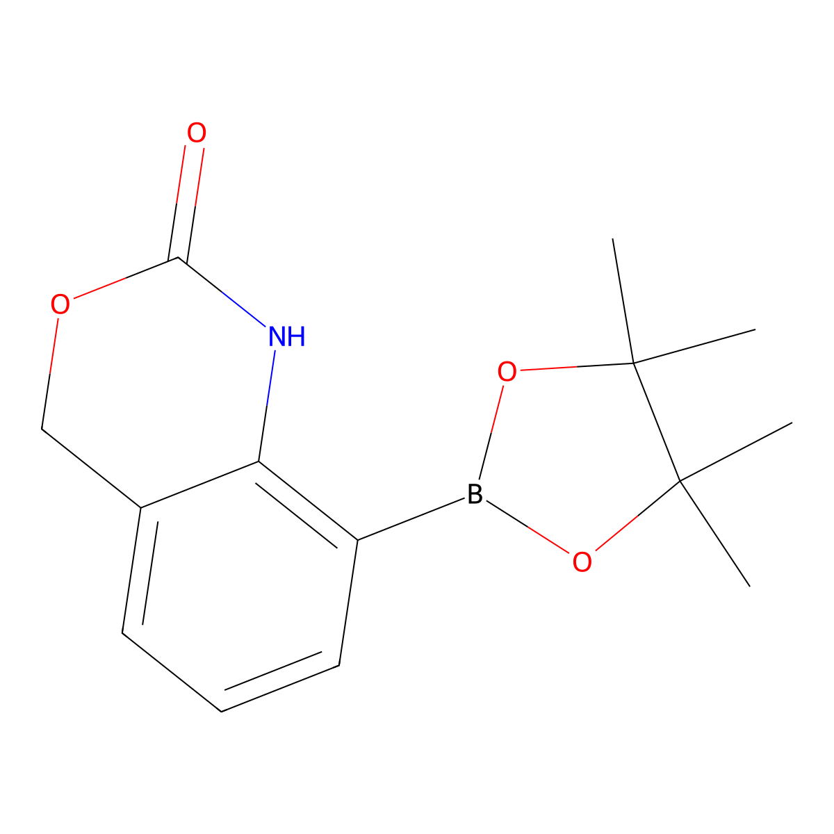 8-(4,4,5,5-Tetramethyl-1,3,2-dioxaborolan-2-YL)-1H-benzo[D][1,3]oxazin-2(4H)-one molecular structure, CAS 2304634-58-8