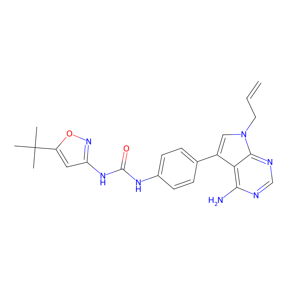 Flt3-IN-4 molecular structure, CAS 2304799-09-3