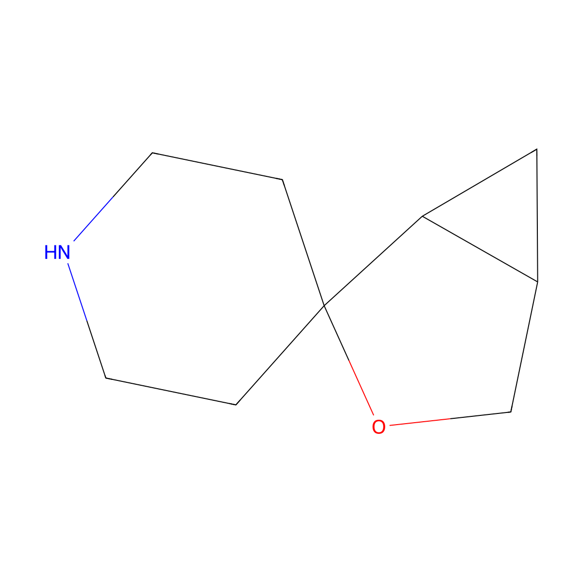 3-Oxaspiro[bicyclo[3.1.0]hexane-2,4'-piperidine] molecular structure, CAS 2305252-06-4