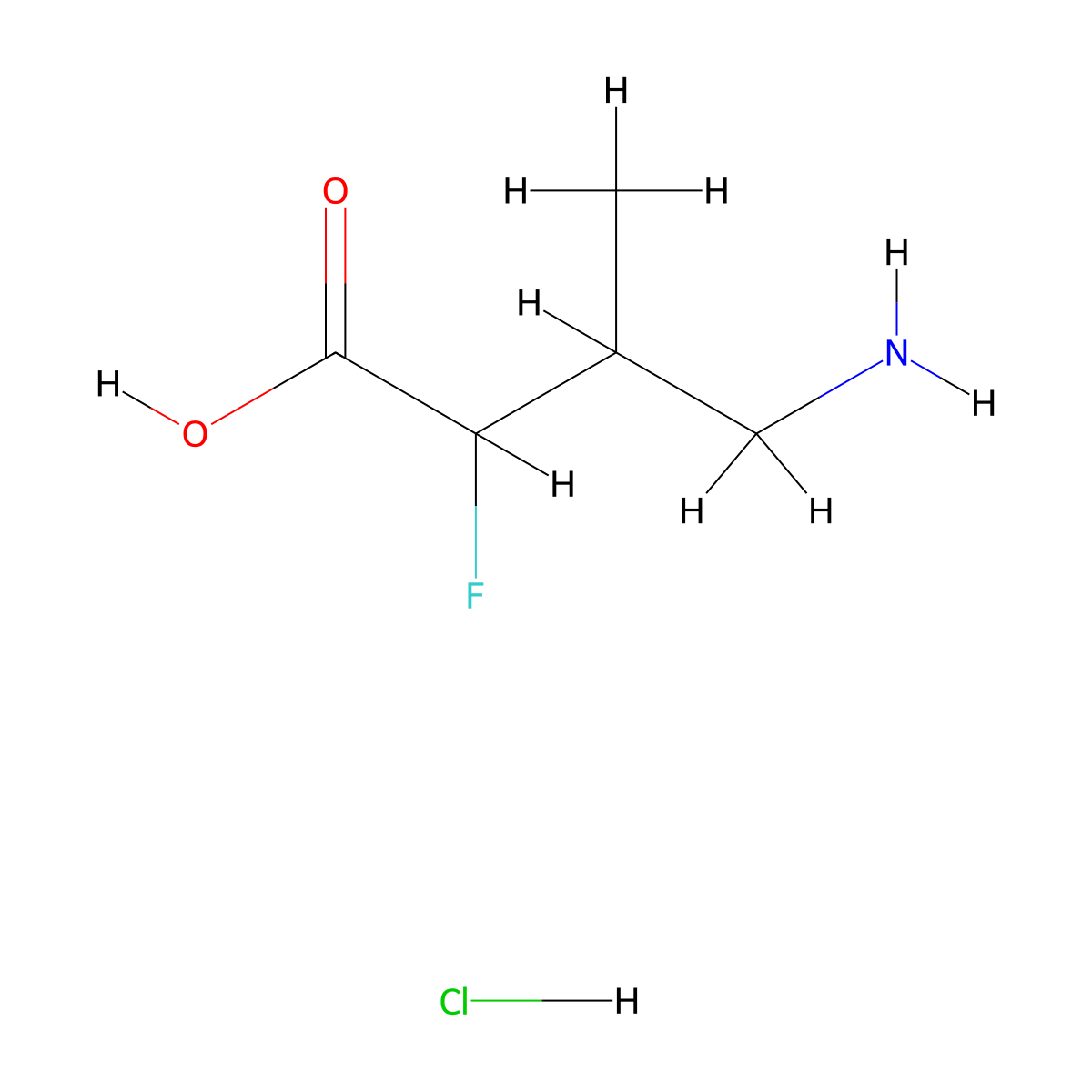 4-Amino-2-fluoro-3-methylbutanoic acid hydrochloride molecular structure, CAS 2305252-65-5