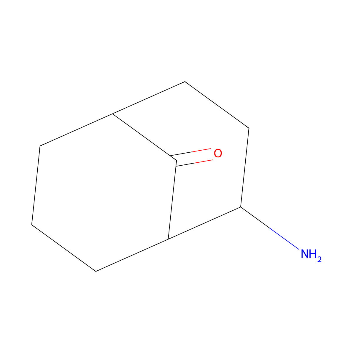2-Aminobicyclo[3.3.1]nonan-9-one molecular structure, CAS 2305254-92-4