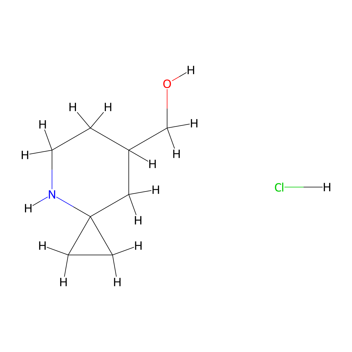 {4-Azaspiro[2.5]octan-7-yl}methanol hydrochloride molecular structure, CAS 2305255-40-5