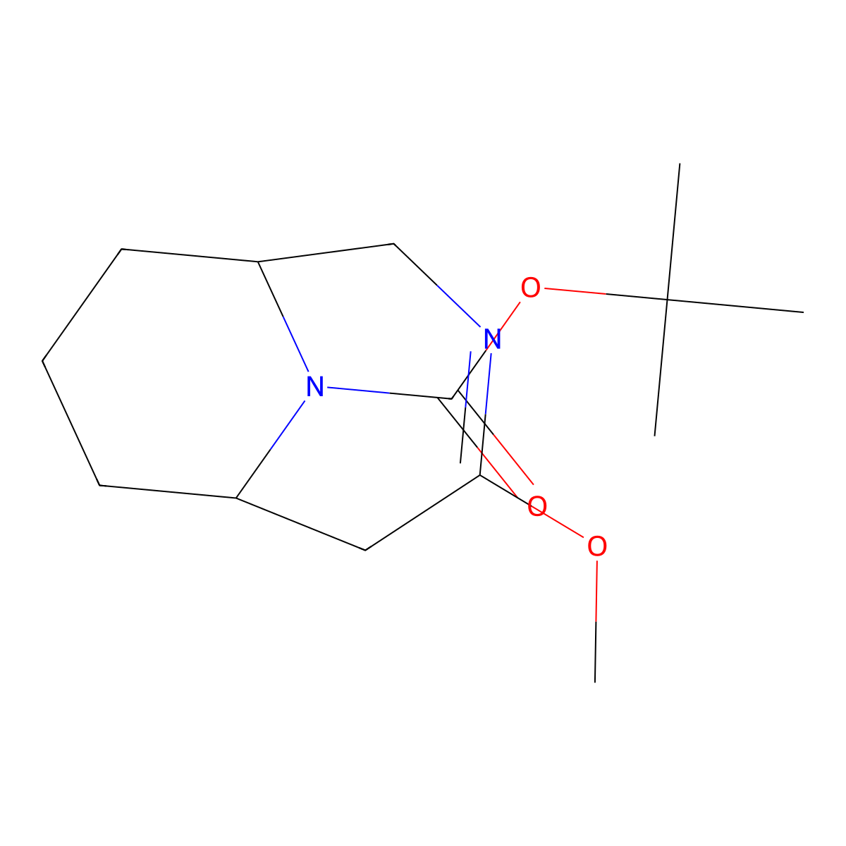 Tert-butyl 4-methoxy-3,10-diazabicyclo[4.3.1]dec-3-ene-10-carboxylate molecular structure, CAS 2305256-05-5