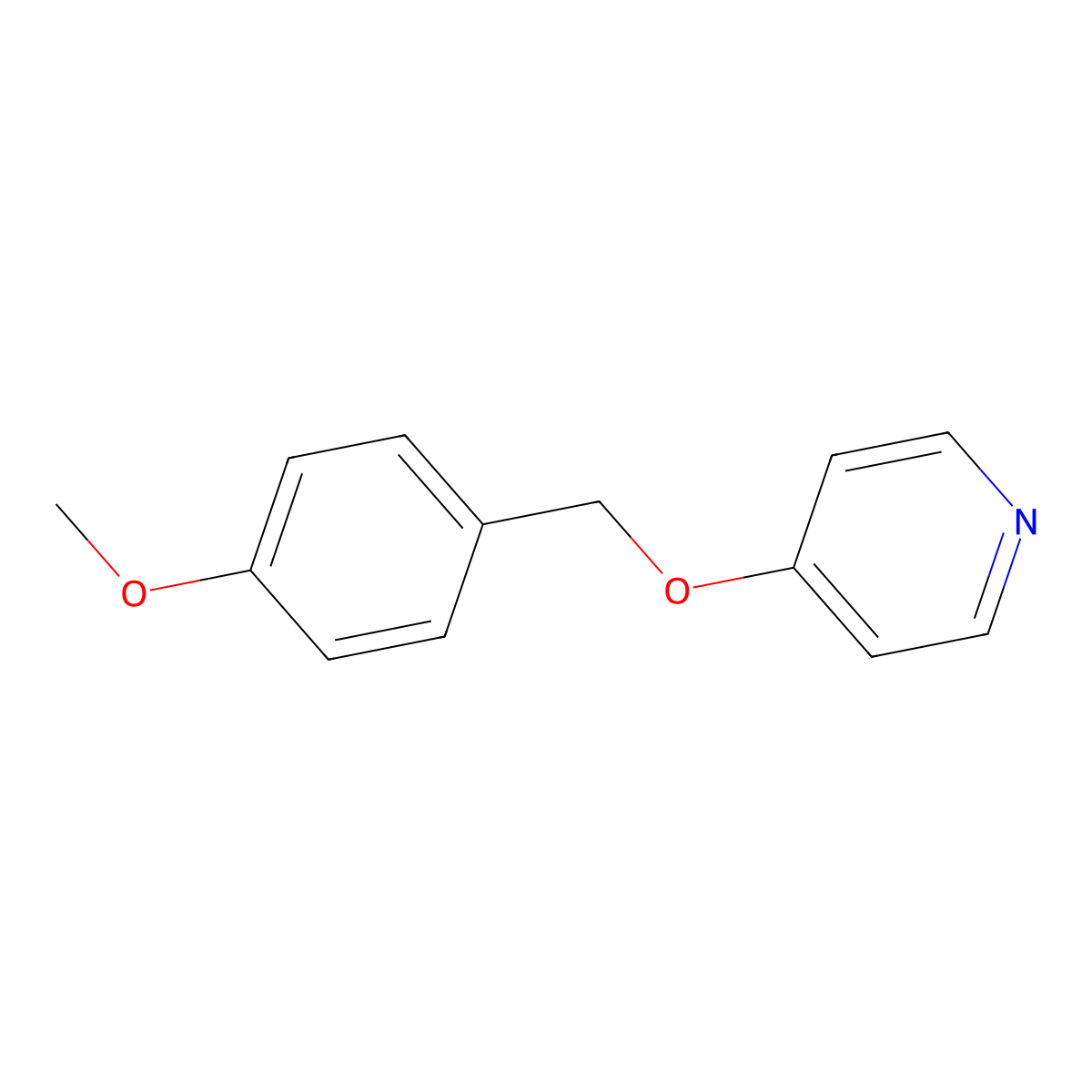 4-[(4-Methoxybenzyl)oxy]pyridine molecular structure, CAS 2305977-59-5