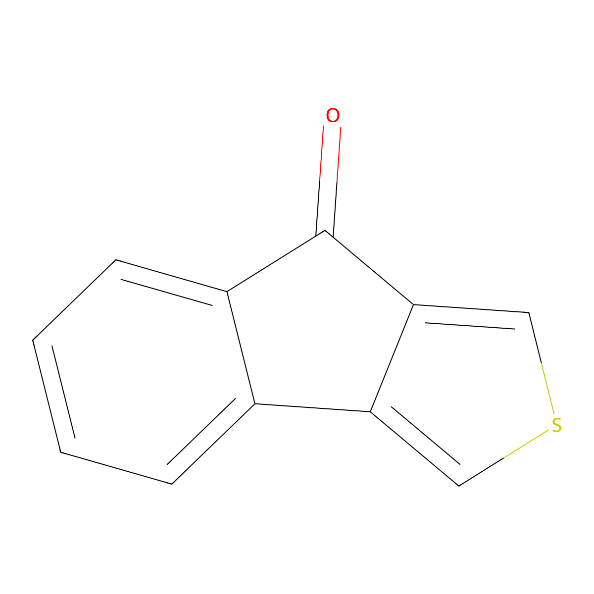 8h-Indeno[1,2-c]thiophen-8-one molecular structure, CAS 23062-43-3