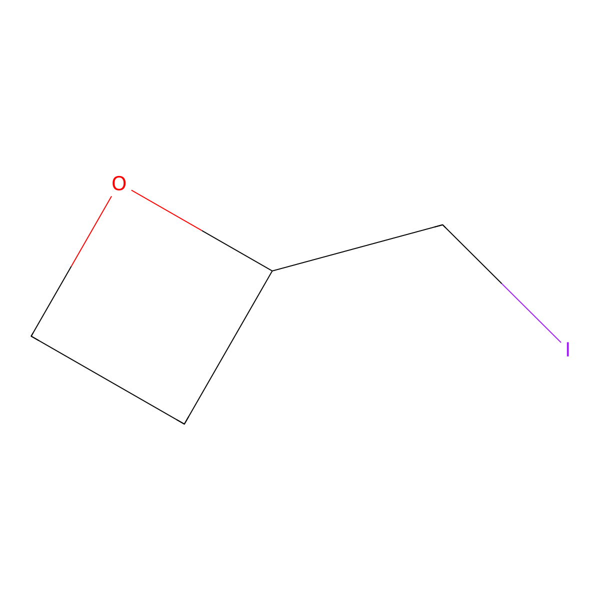 (2R)-2-(Iodomethyl)oxetane molecular structure, CAS 2306249-69-2