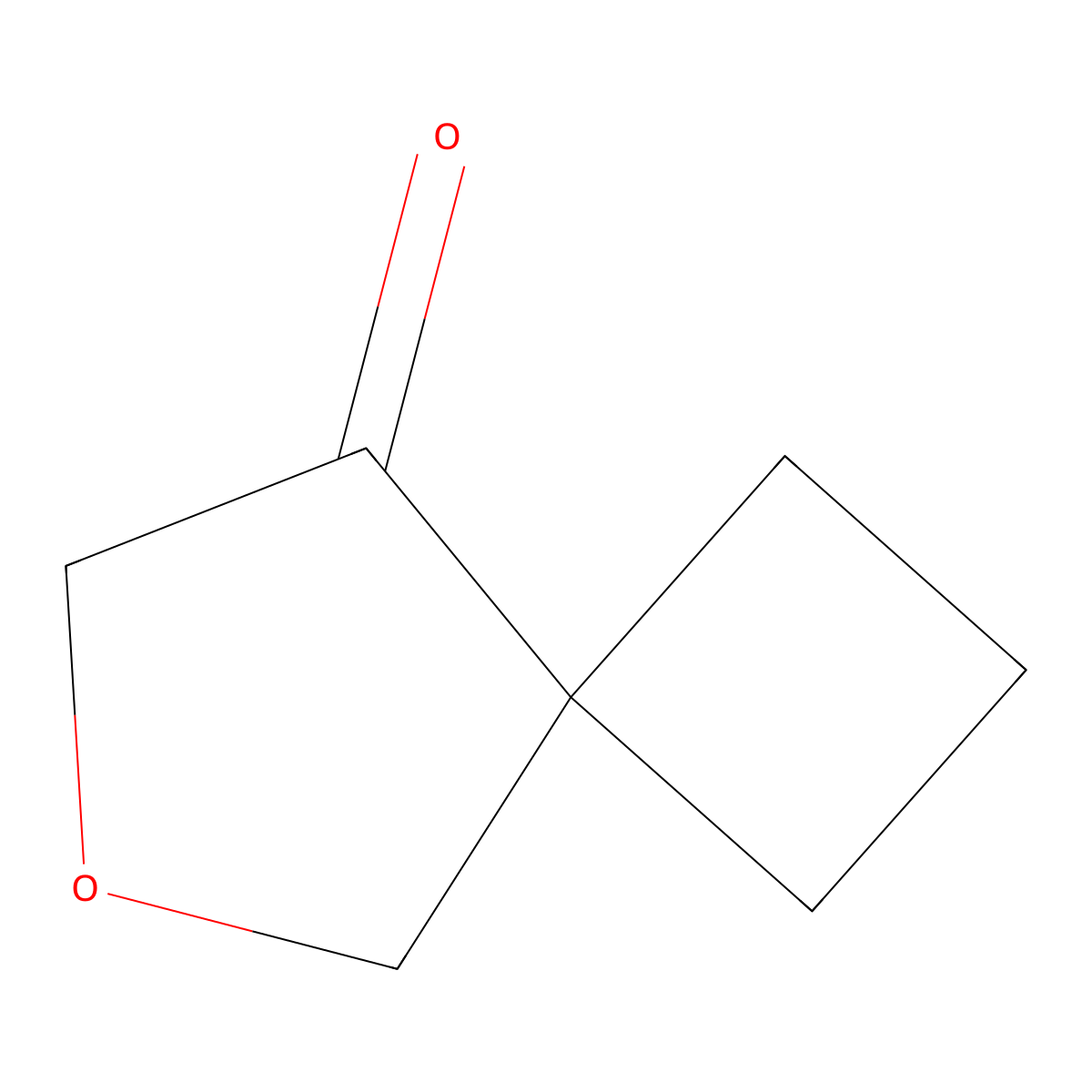 6-Oxaspiro[3.4]octan-8-one molecular structure, CAS 2306265-26-7