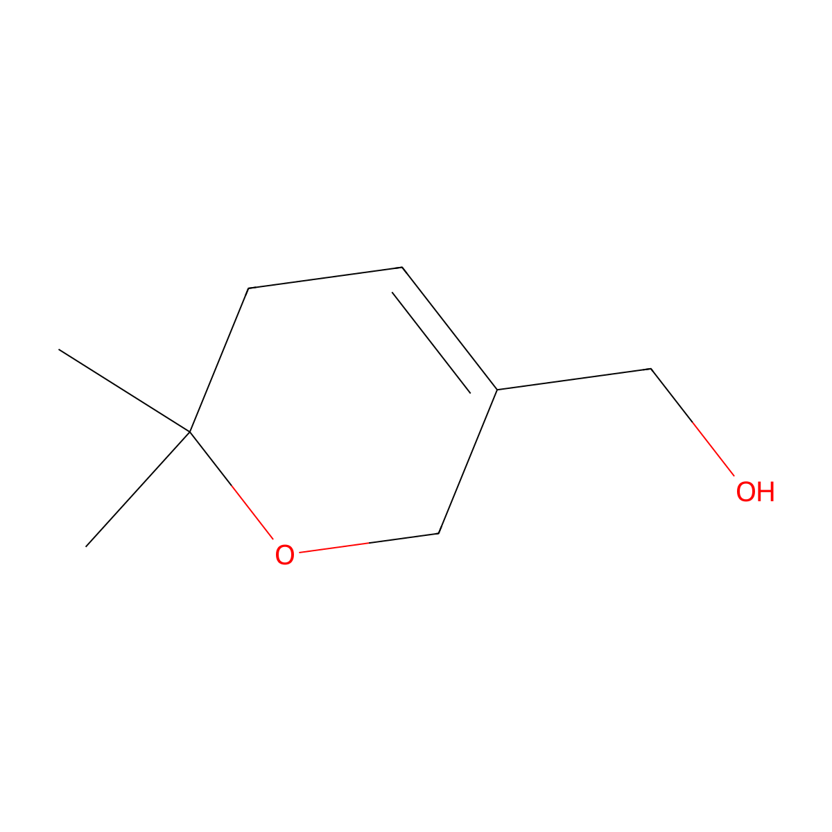 (6,6-Dimethyl-2,5-dihydropyran-3-yl)methanol molecular structure, CAS 2306270-04-0