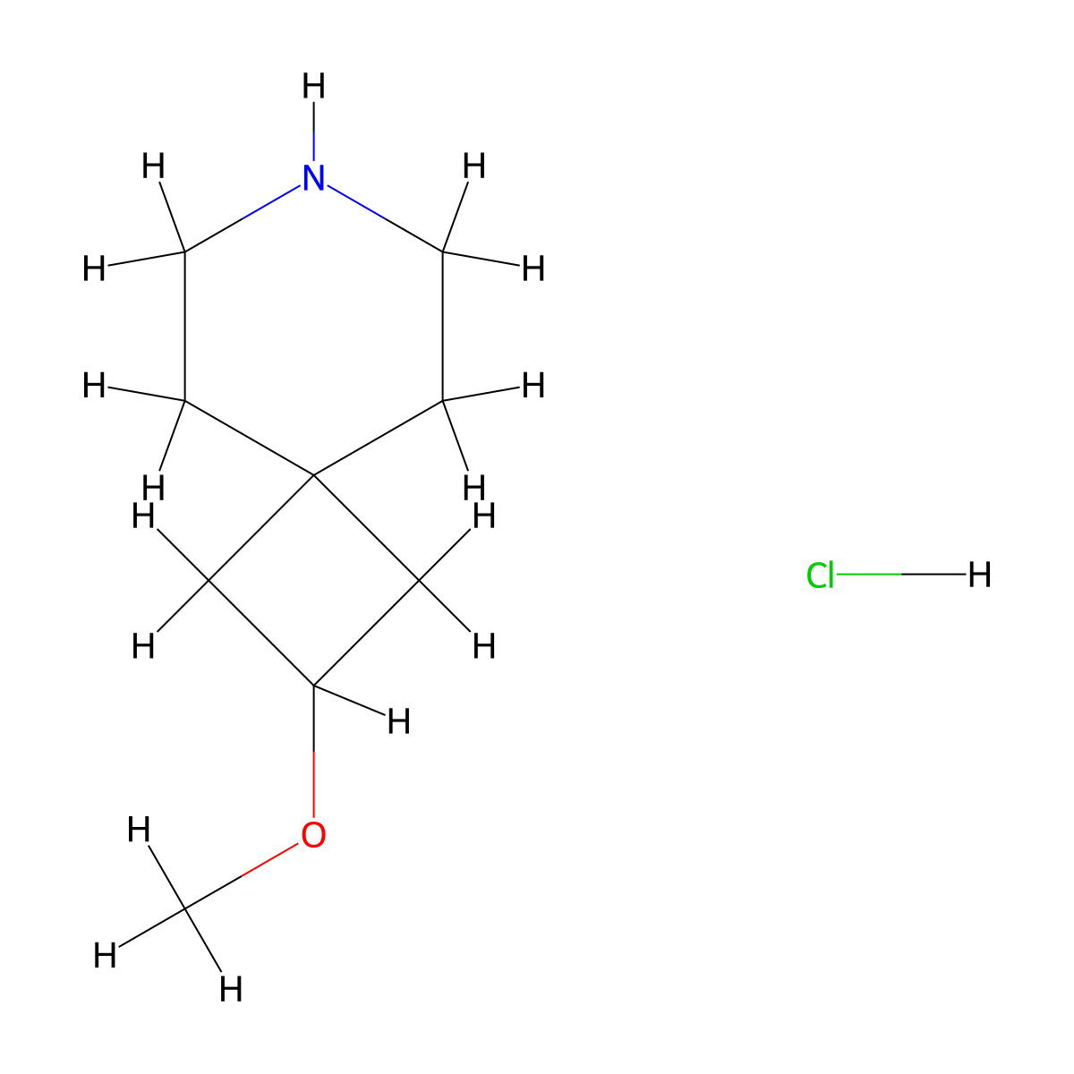 2-Methoxy-7-azaspiro[3.5]nonane hydrochloride molecular structure, CAS 2306270-77-7