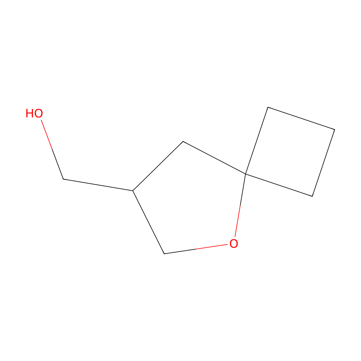 {5-Oxaspiro[3.4]octan-7-yl}methanol molecular structure, CAS 2306275-60-3