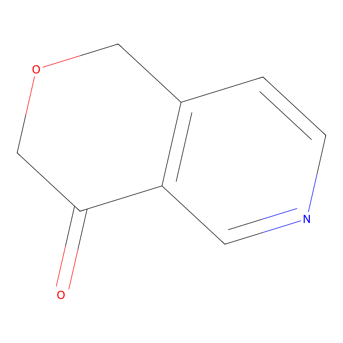 1H,3H,4H-pyrano[4,3-c]pyridin-4-one molecular structure, CAS 2306276-03-7