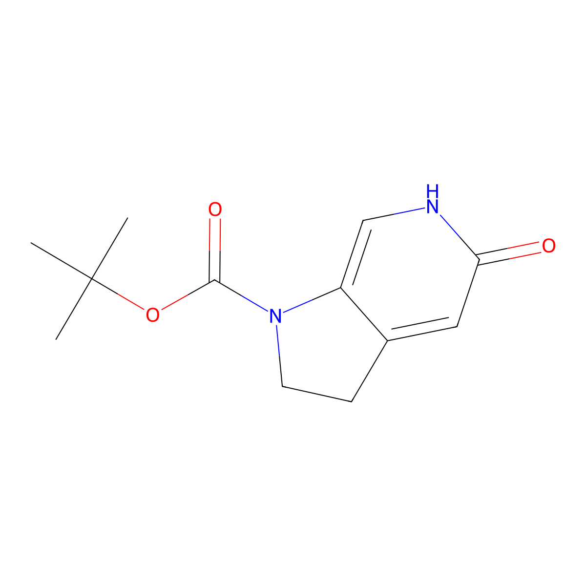 1-Boc-5-hydroxy-2,3-dihydro-1H-pyrrolo[2,3-c]pyridine molecular structure, CAS 2306369-97-9