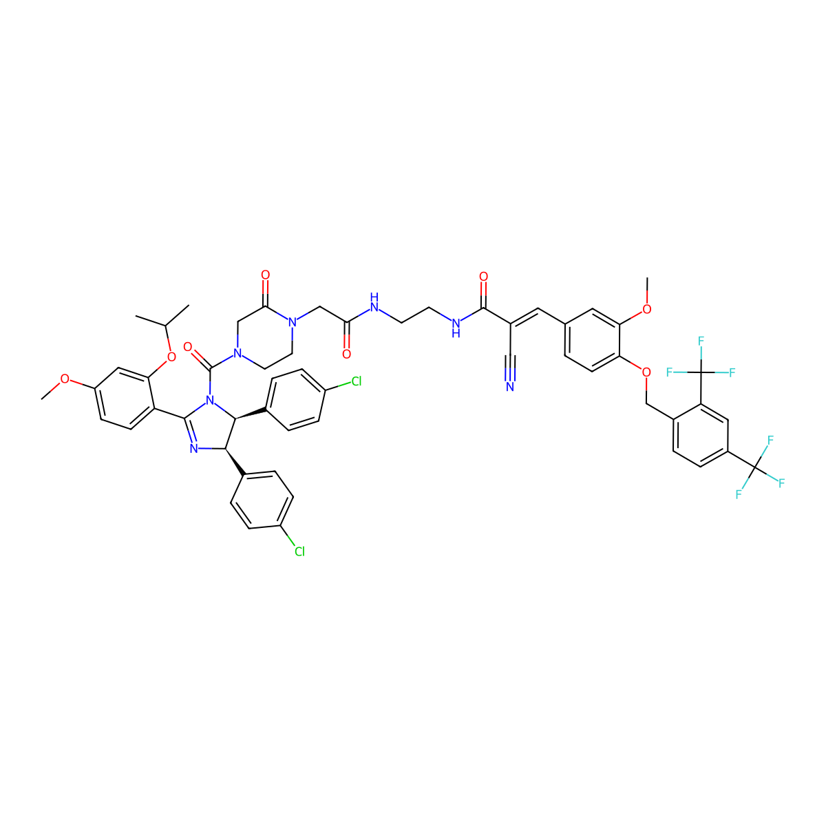 PROTAC ERRalpha Degrader-1 molecular structure, CAS 2306388-84-9
