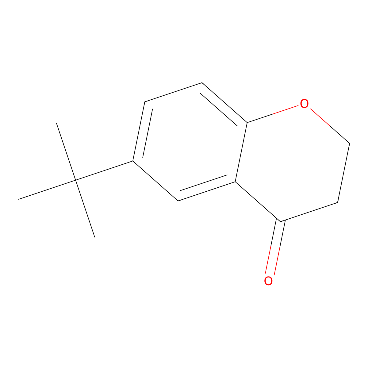 6-(tert-Butyl)chroman-4-one molecular structure, CAS 23067-77-8