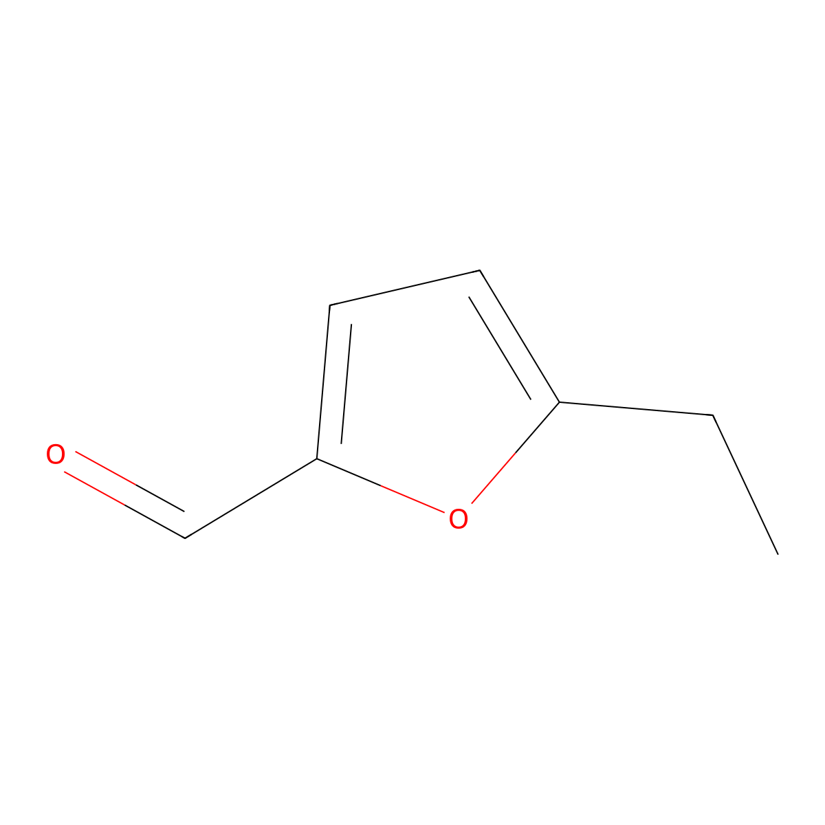5-Ethyl-2-furaldehyde molecular structure, CAS 23074-10-4