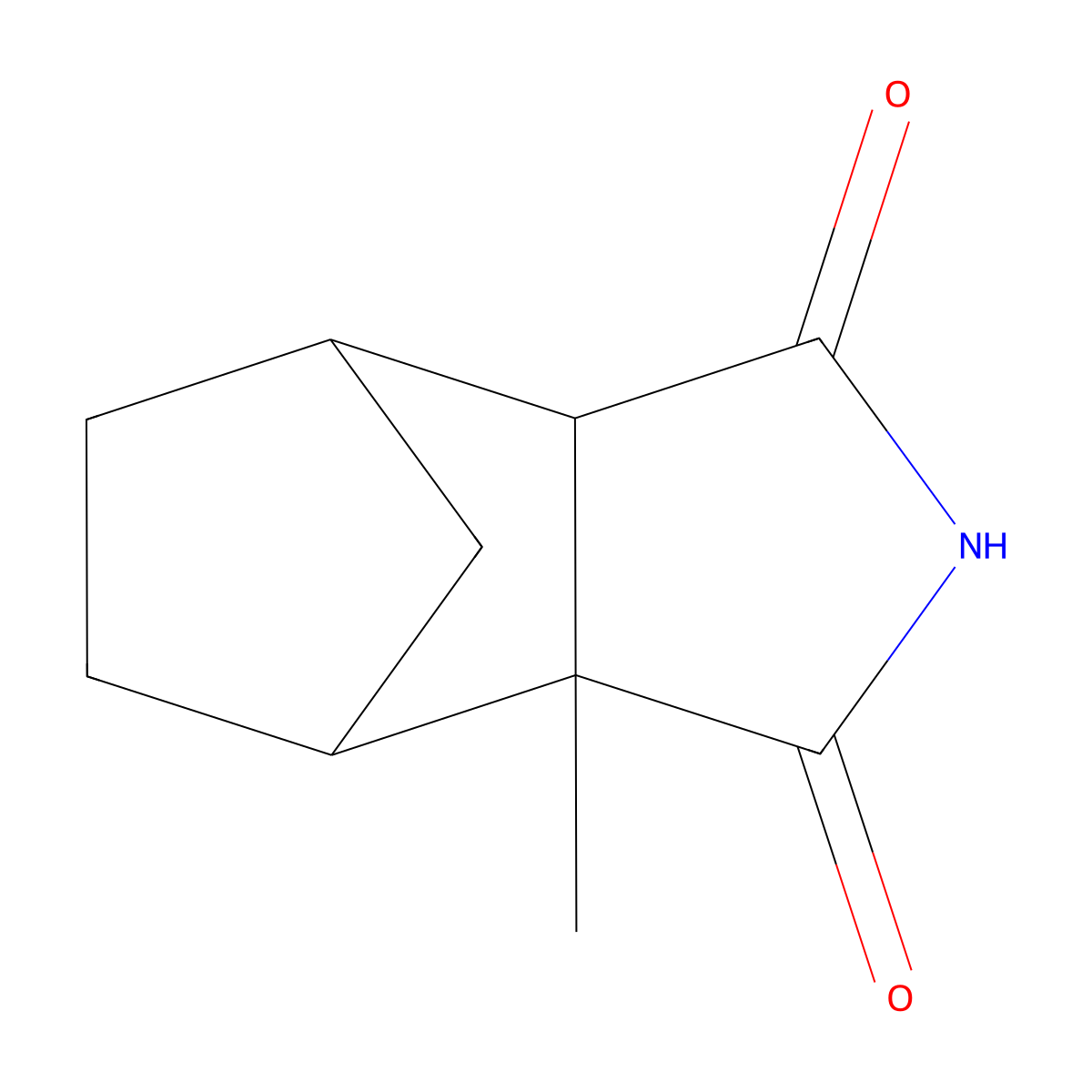 rac-(1R,2R,6S,7S)-2-methyl-4-azatricyclo[5.2.1.0,2,6]decane-3,5-dione molecular structure, CAS 2307782-41-6