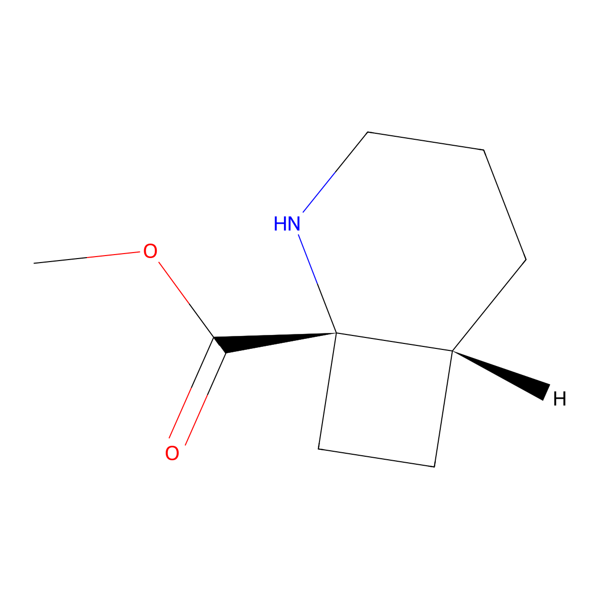 rac-methyl (1R,6S)-2-azabicyclo[4.2.0]octane-1-carboxylate molecular structure, CAS 2307782-88-1