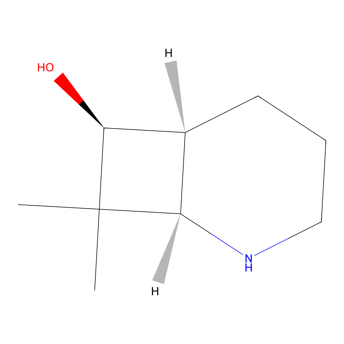 rac-(1R,6S,7S)-8,8-dimethyl-2-azabicyclo[4.2.0]octan-7-ol molecular structure, CAS 2307783-75-9