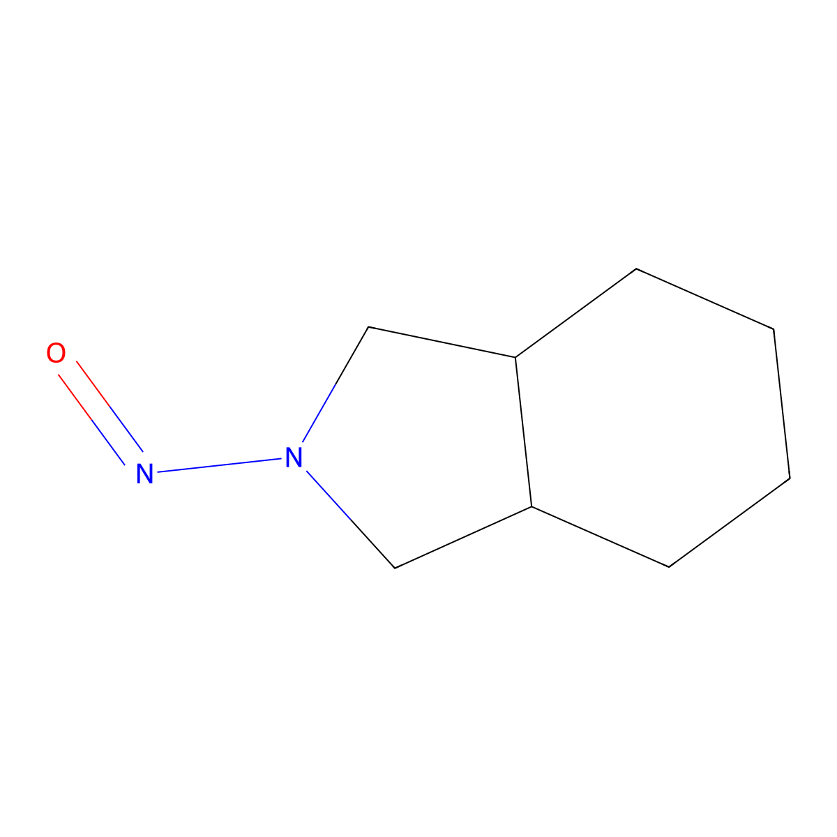 2-nitroso-octahydro-1H-isoindole molecular structure, CAS 23083-75-2