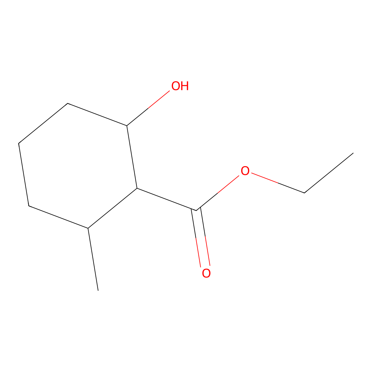 Ethyl 2-hydroxy-6-methylcyclohexane-1-carboxylate molecular structure, CAS 2308741-36-6