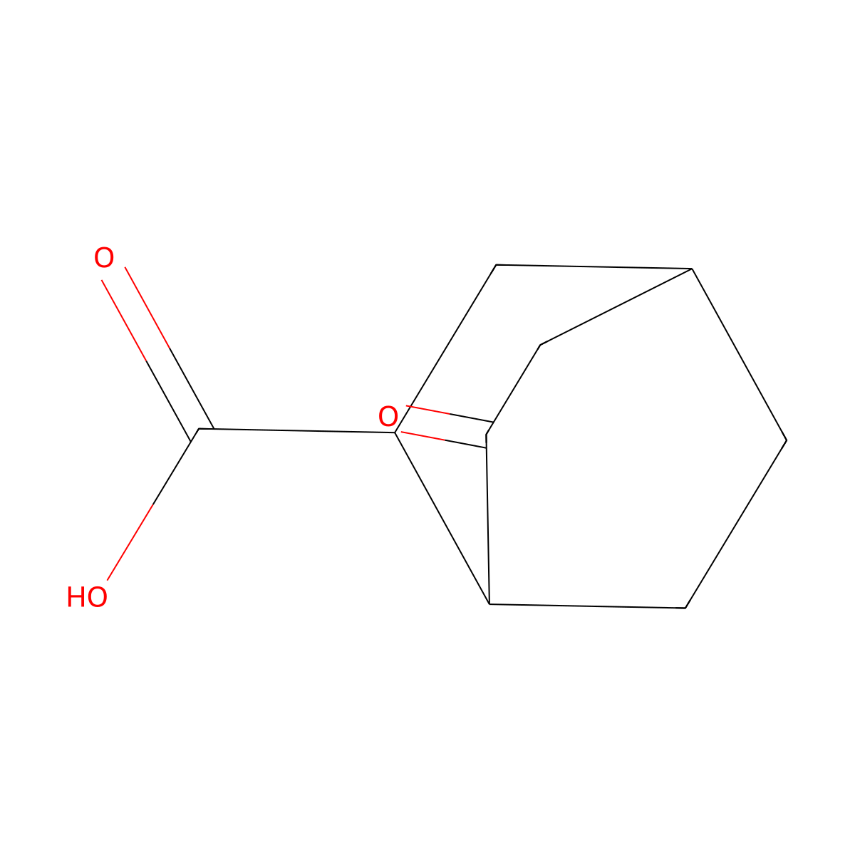6-Oxobicyclo(2.2.2)octane-2-carboxylic acid molecular structure, CAS 2308961-67-1