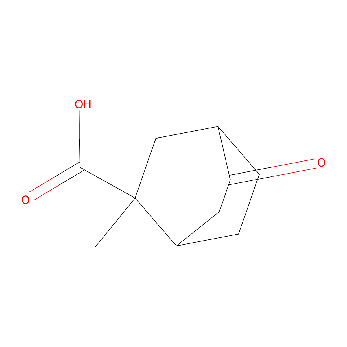 2-Methyl-5-oxobicyclo[2.2.2]octane-2-carboxylic acid molecular structure, CAS 2309142-85-4