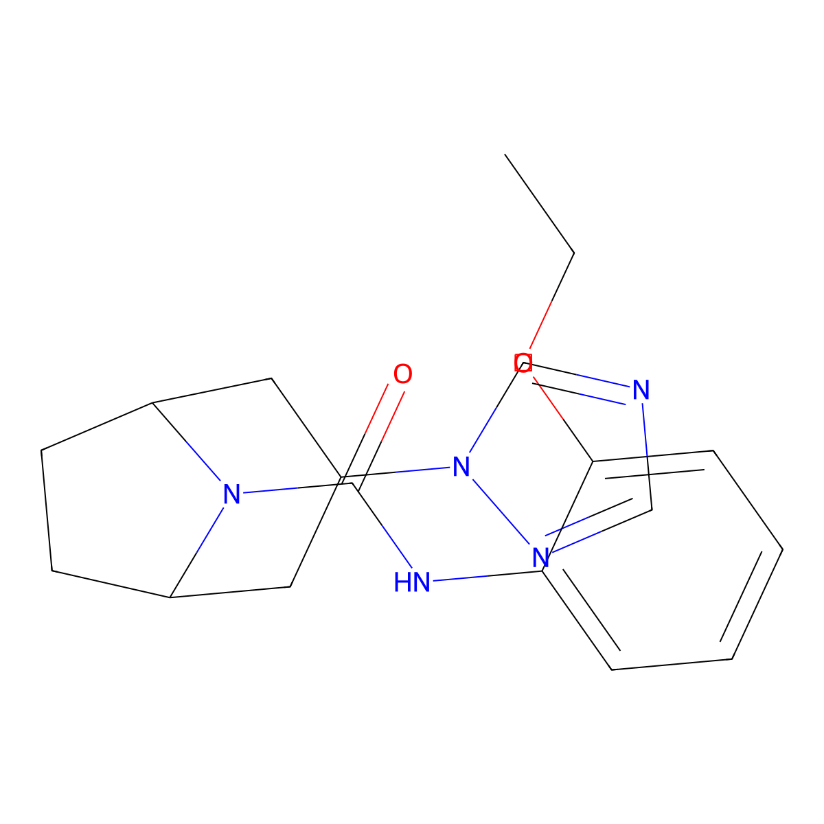 N-(2-ethoxyphenyl)-3-(1H-1,2,4-triazol-1-yl)-8-azabicyclo[3.2.1]octane-8-carboxamide molecular structure, CAS 2309188-75-6