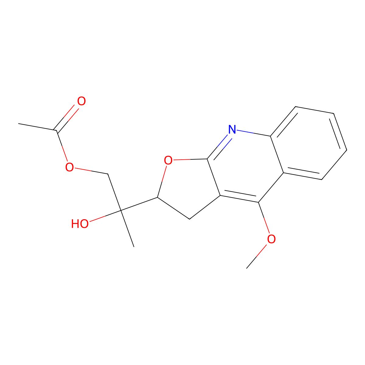 Dubinine molecular structure, CAS 23092-72-0