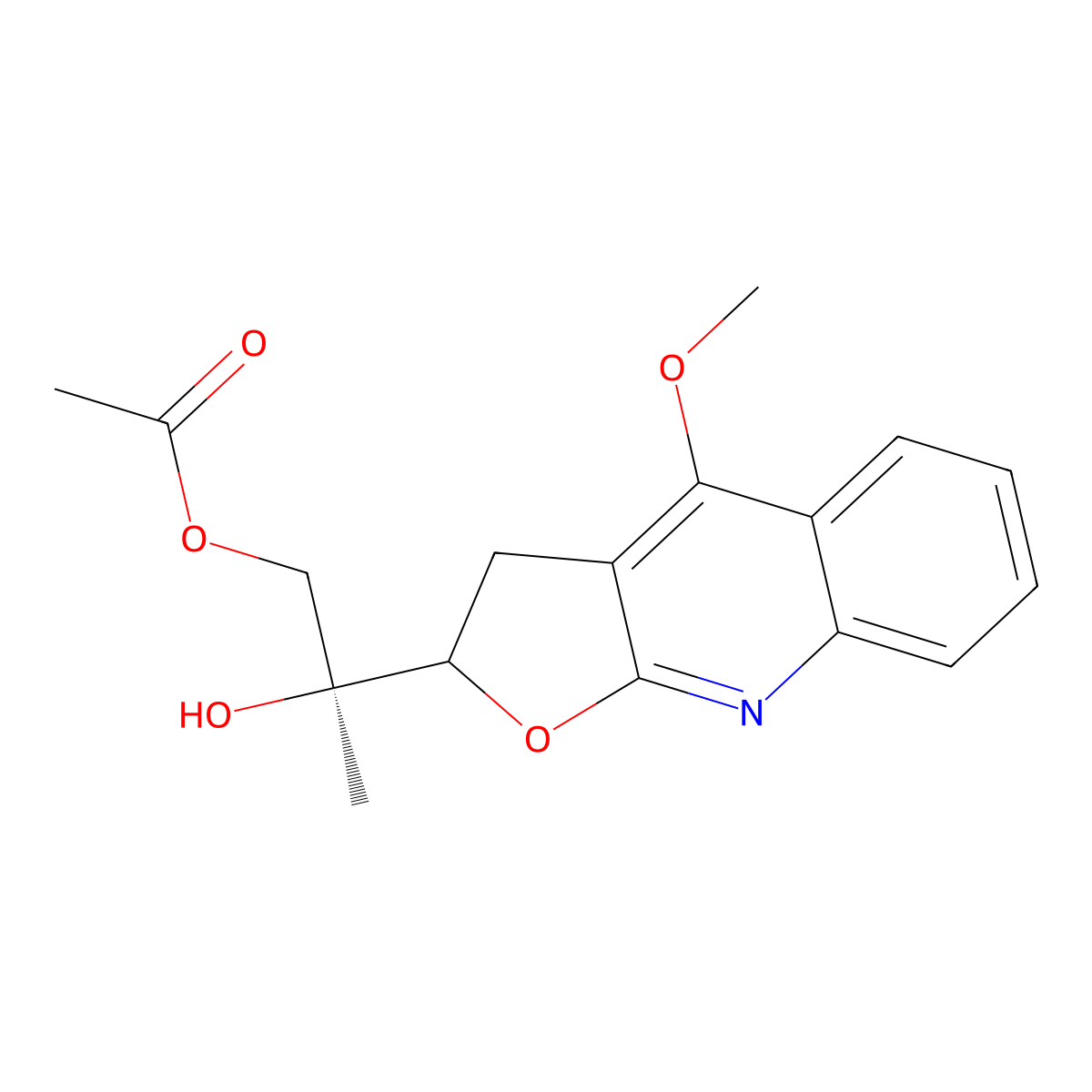 Dubinine molecular structure, CAS 23092-72-0