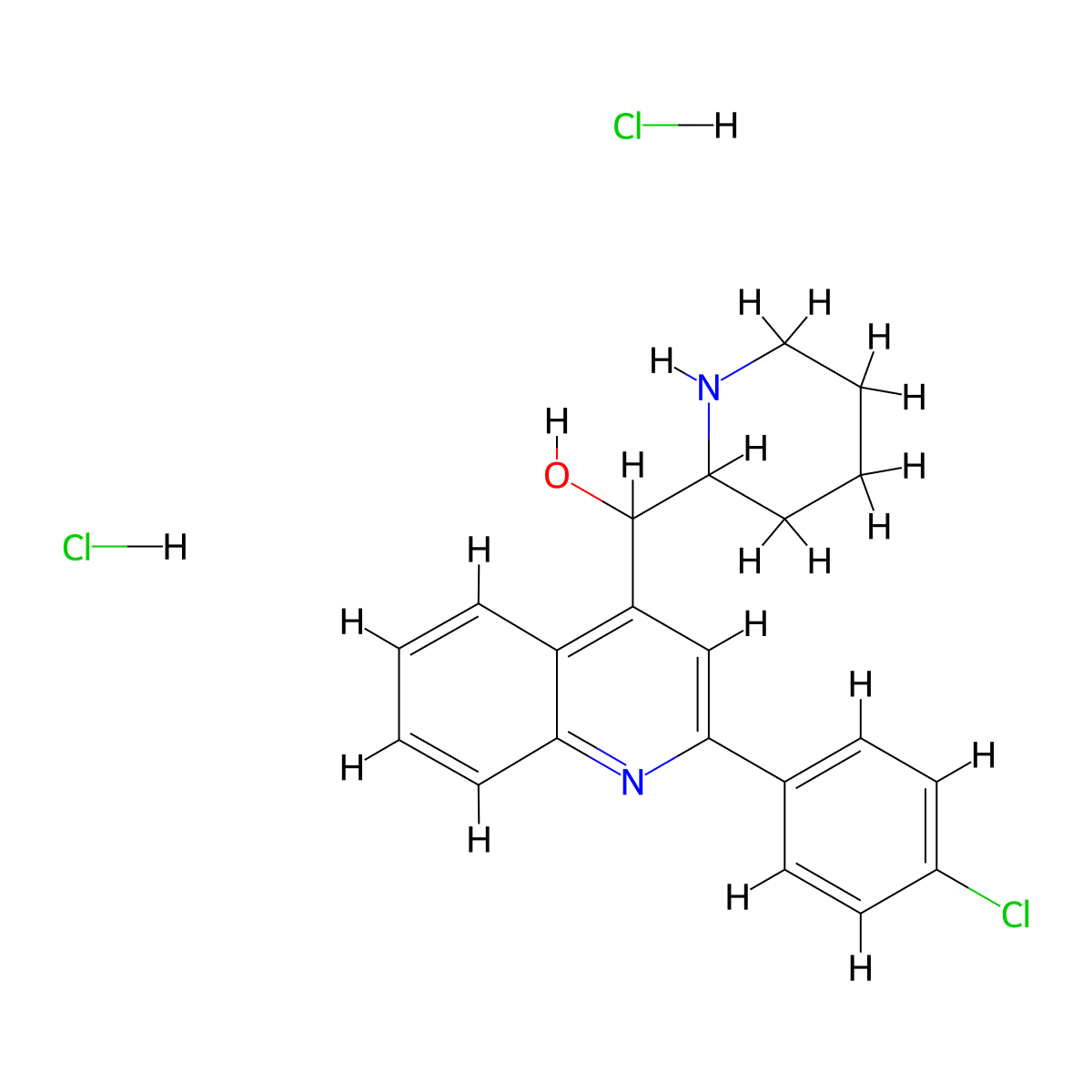 Vacquinol-1 dihydrochloride molecular structure, CAS 2309312-85-2