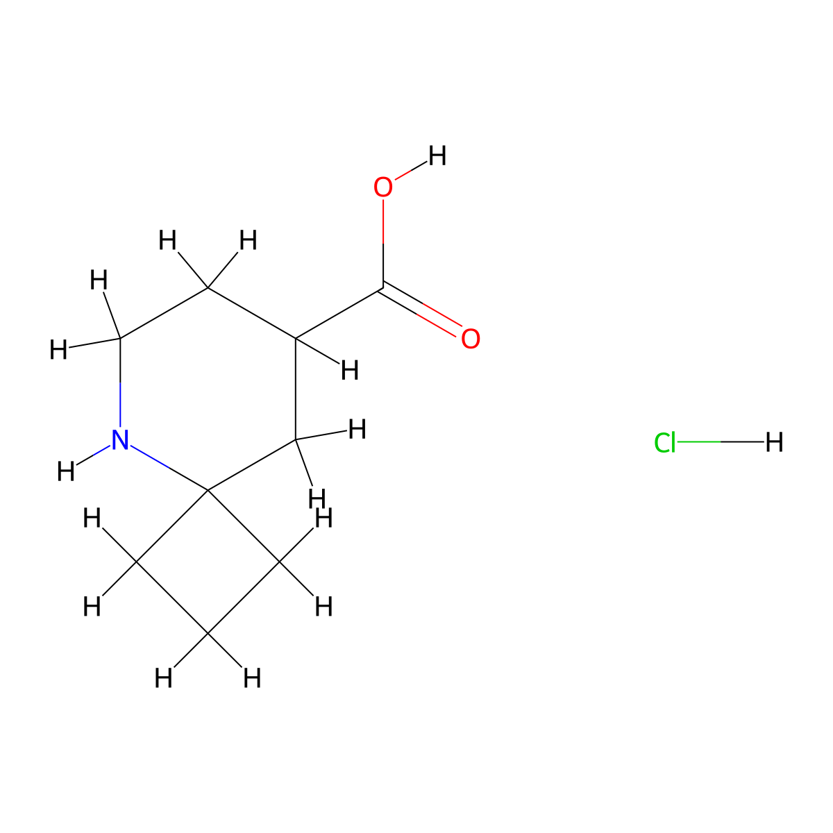 5-Azaspiro[3.5]nonane-8-carboxylic acid hydrochloride molecular structure, CAS 2309448-37-9
