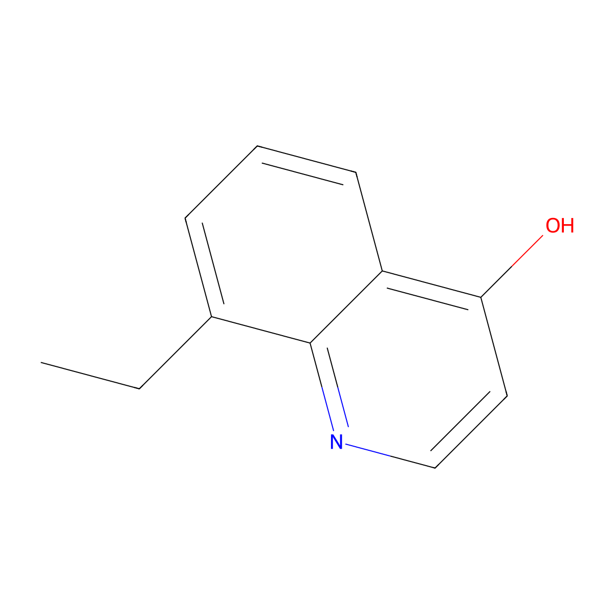8-Ethyl-4-quinolinol molecular structure, CAS 23096-83-5