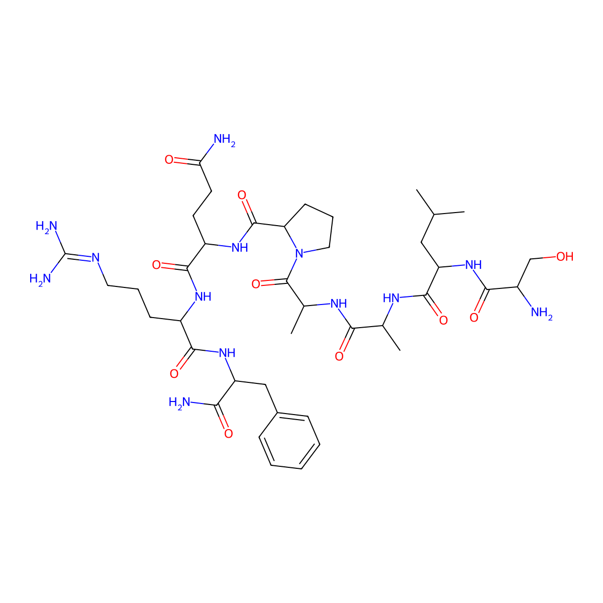 Neuropeptide SF (mouse, rat) molecular structure, CAS 230960-31-3
