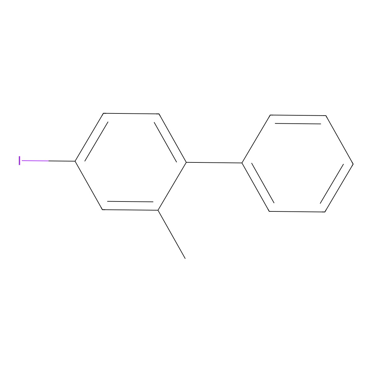 4-Iodo-2-methyl-1,1'-biphenyl molecular structure, CAS 230961-96-3