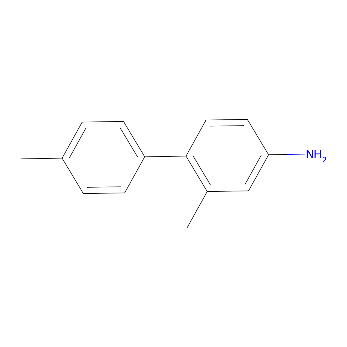 2,4'-Dimethyl-[1,1'-biphenyl]-4-amine molecular structure, CAS 230962-43-3