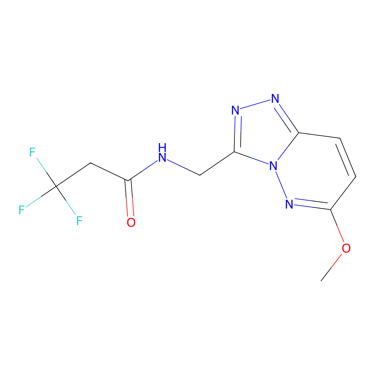3,3,3-trifluoro-N-((6-methoxy-[1,2,4]triazolo[4,3-b]pyridazin-3-yl)methyl)propanamide molecular structure, CAS 2309796-96-9