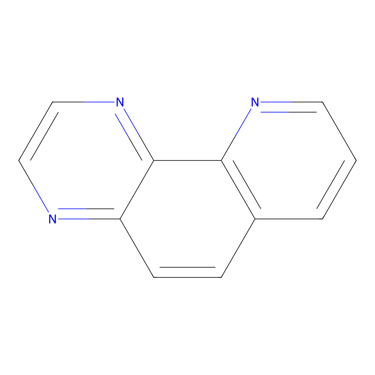 Pyrido[2,3-F]quinoxaline molecular structure, CAS 231-21-0