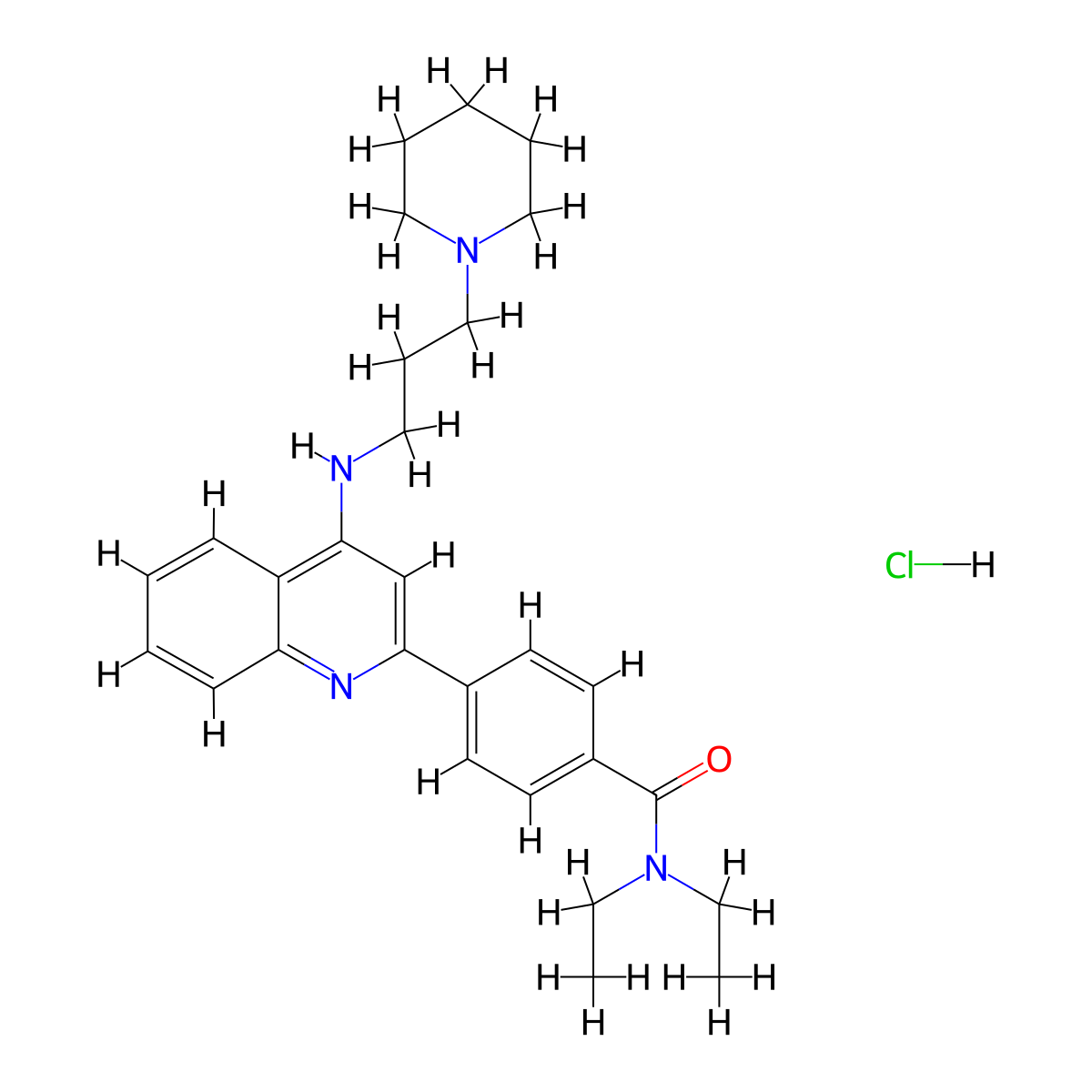 LMPTP inhibitor 1 hydrochloride molecular structure, CAS 2310135-38-5