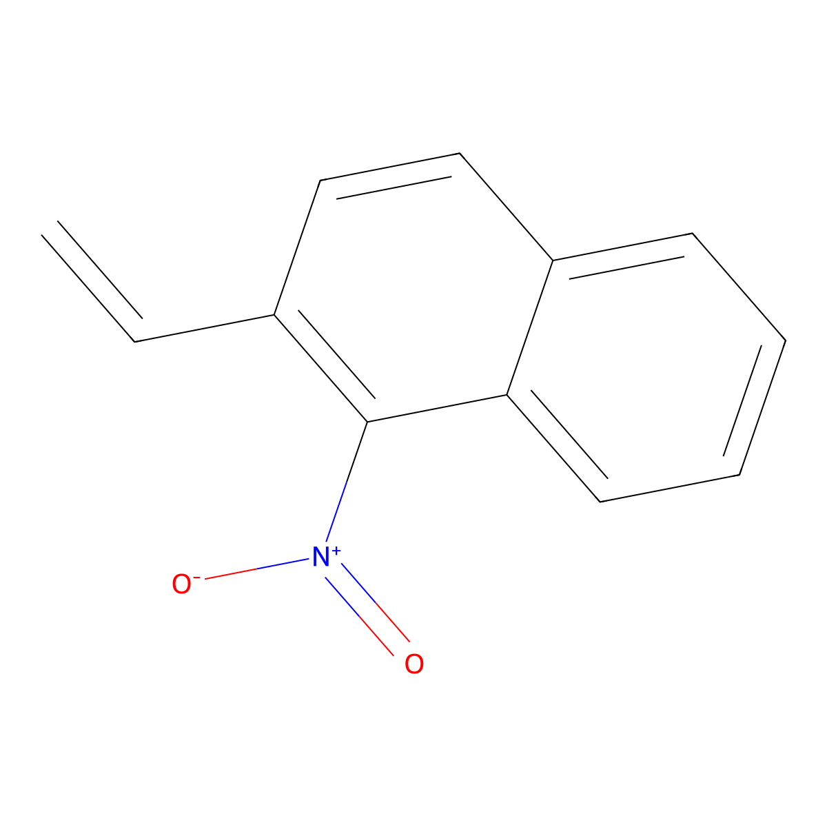2-Ethenyl-1-nitronaphthalene molecular structure, CAS 2310327-08-1