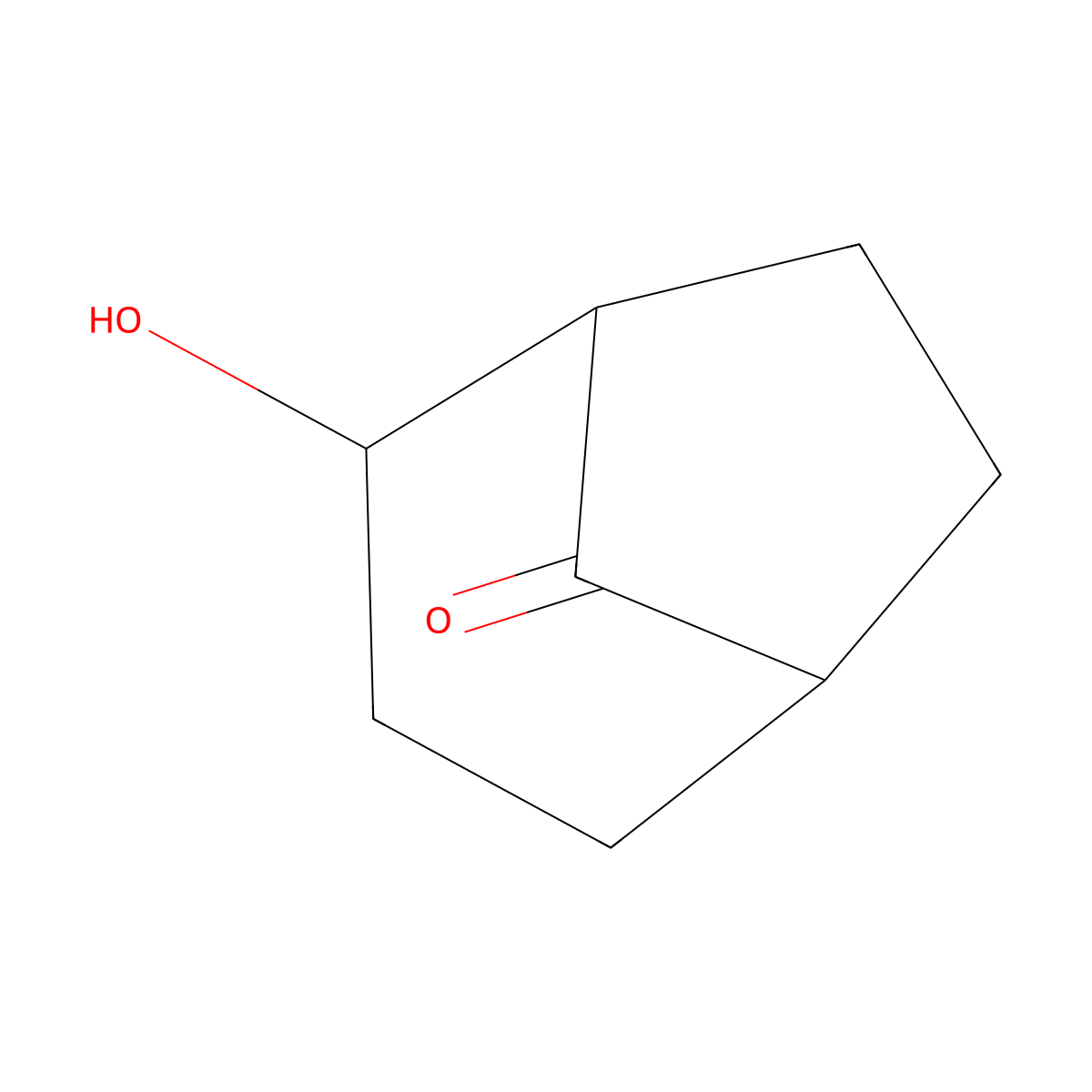 2-Hydroxybicyclo[3.2.1]octan-8-one molecular structure, CAS 23104-83-8