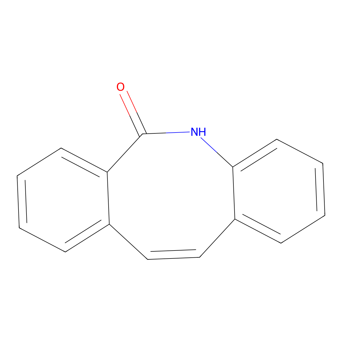 dibenzo[b,f]azocin-6(5H)-one molecular structure, CAS 23112-88-1