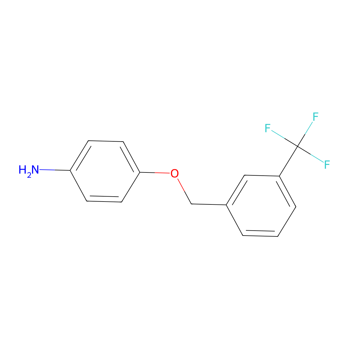 4-{[3-(Trifluoromethyl)phenyl]methoxy}aniline molecular structure, CAS 231278-67-4