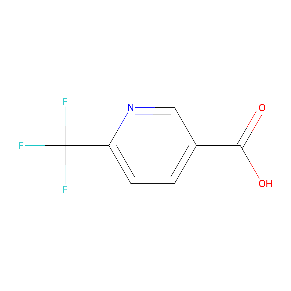 6-(Trifluoromethyl)nicotinic acid molecular structure, CAS 231291-22-8