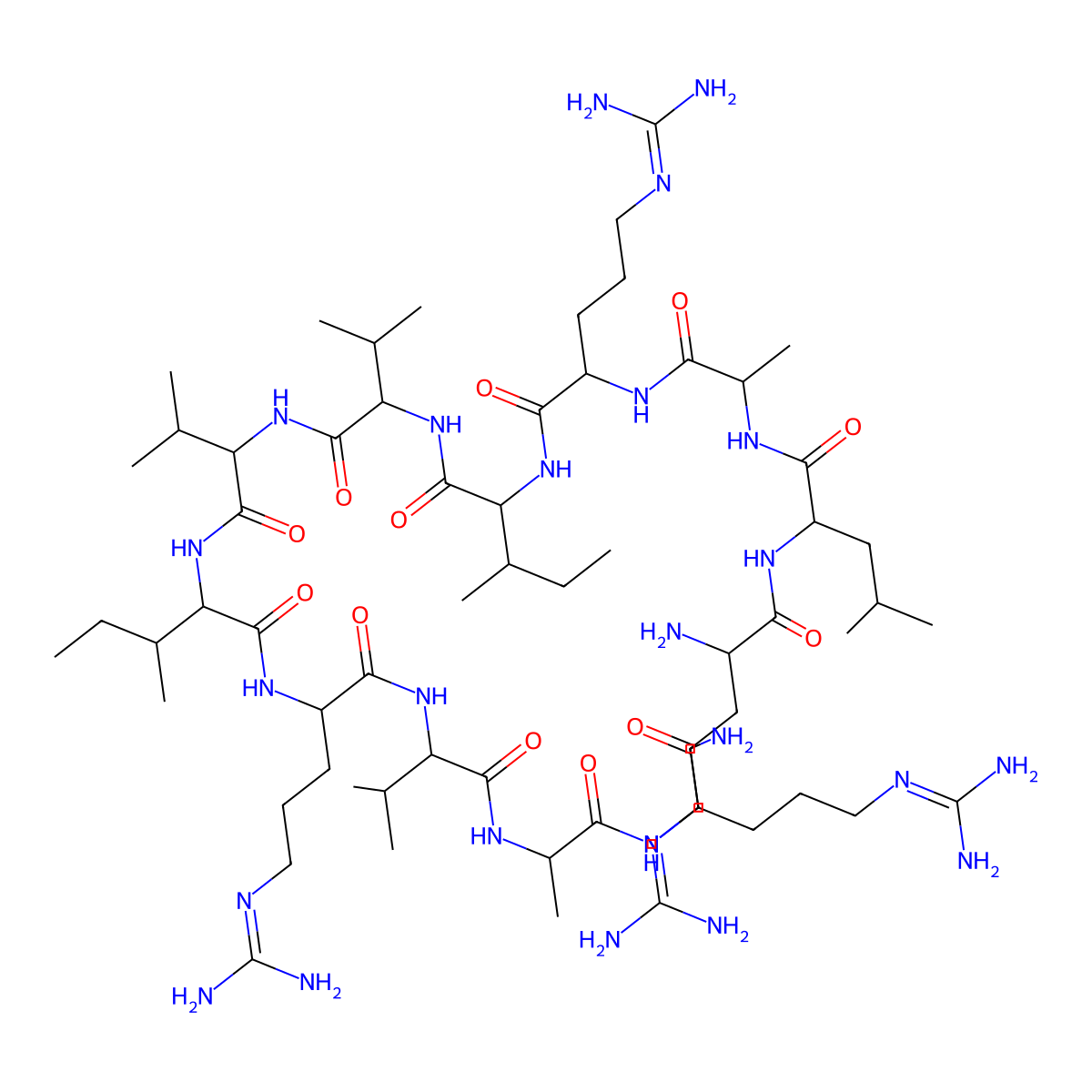 Bac2A TFA molecular structure, CAS 231306-42-6