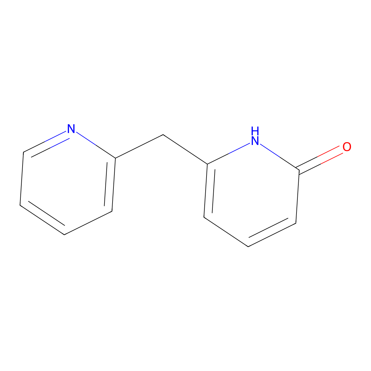 6-(pyridin-2-ylmethyl)pyridin-2(1H)-one molecular structure, CAS 2313249-14-6