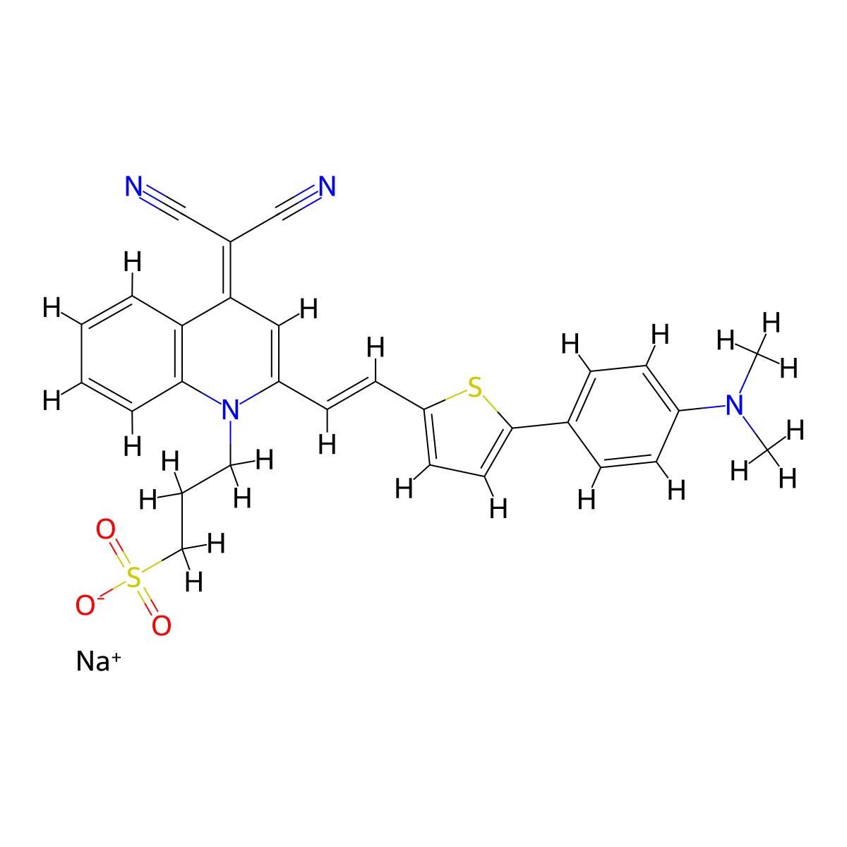QM-FN-SO3 molecular structure, CAS 2316820-94-5
