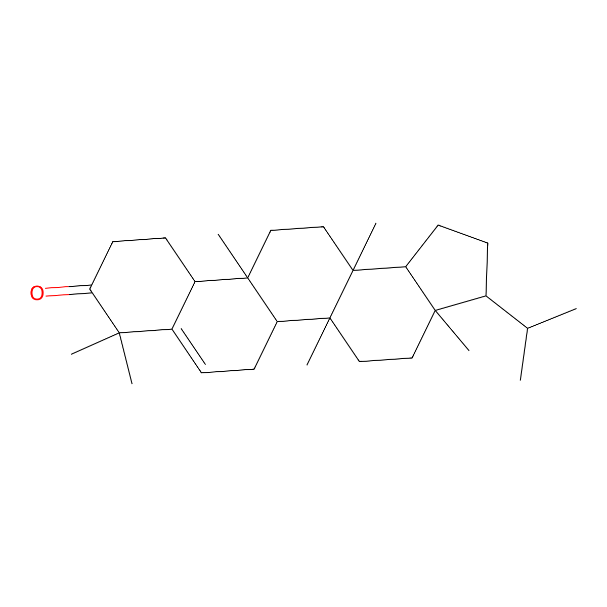 Simiarene molecular structure, CAS 2318-78-7