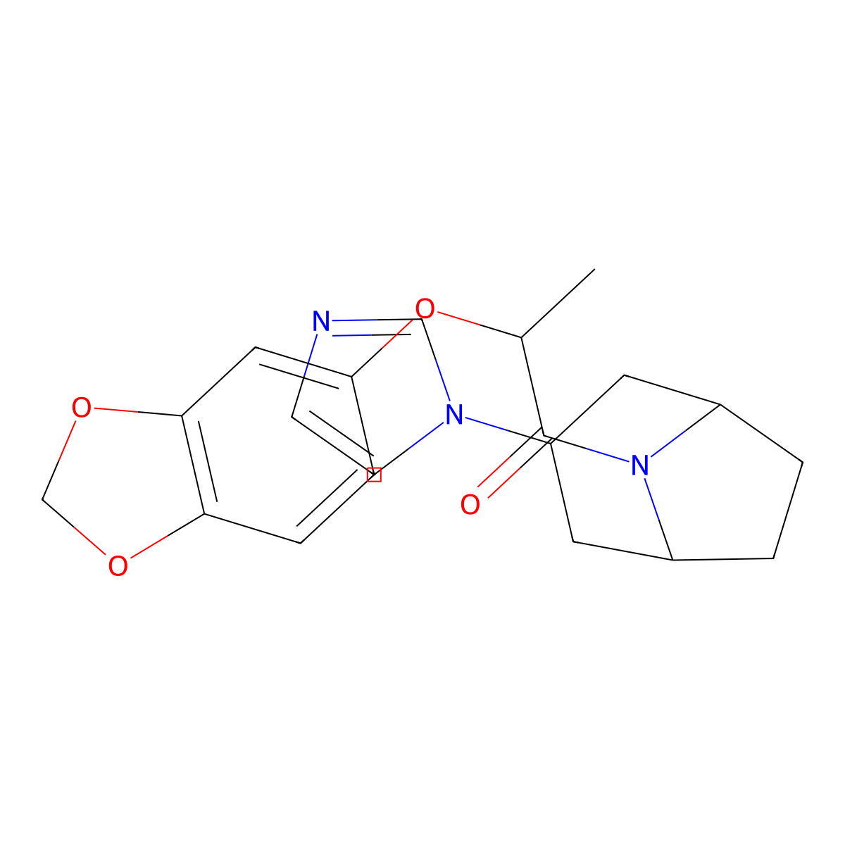 1-((1R,5S)-3-(1H-imidazol-1-yl)-8-azabicyclo[3.2.1]octan-8-yl)-2-(benzo[d][1,3]dioxol-5-yloxy)propan-1-one molecular structure, CAS 2319840-60-1