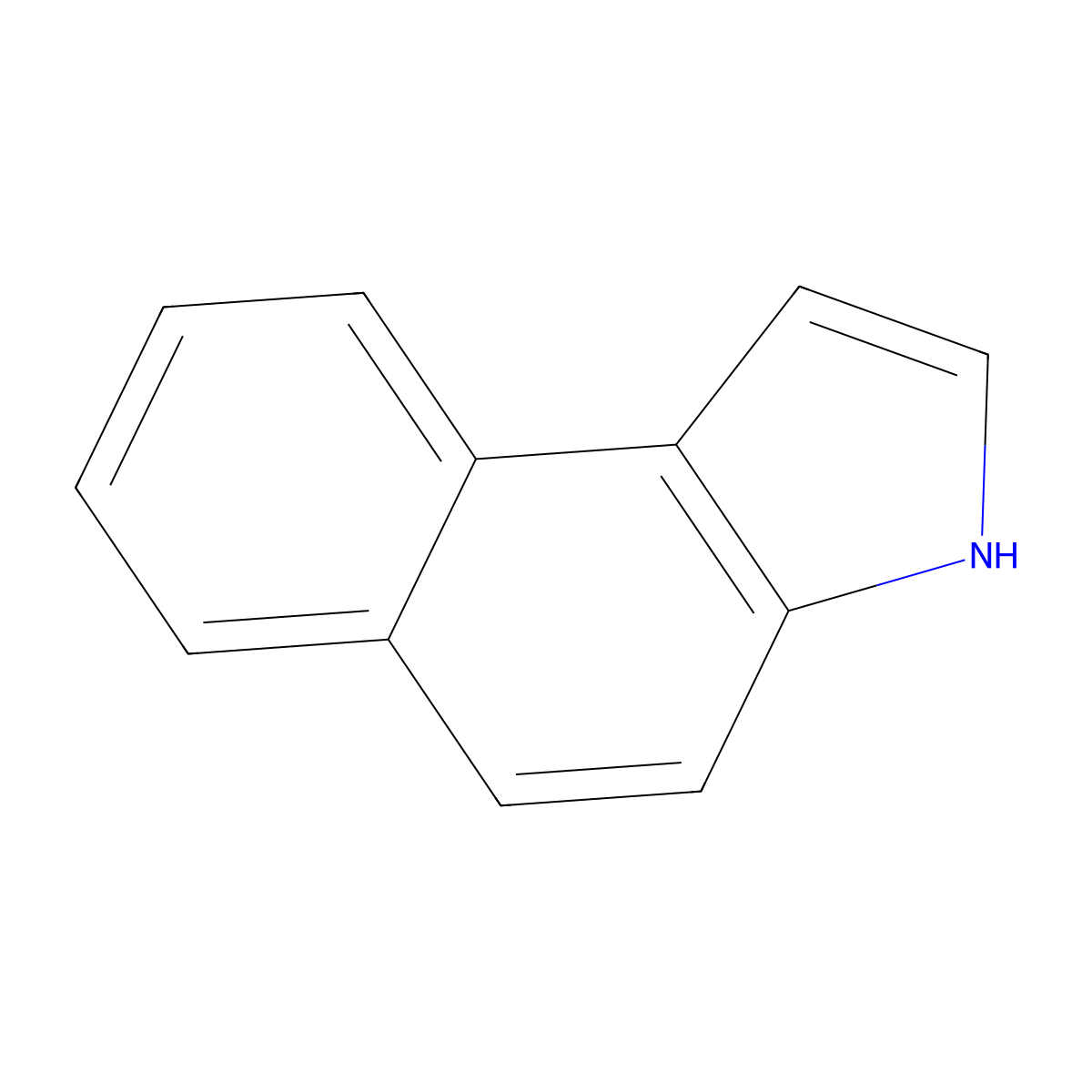 3H-Benzo[e]indole molecular structure, CAS 232-84-8