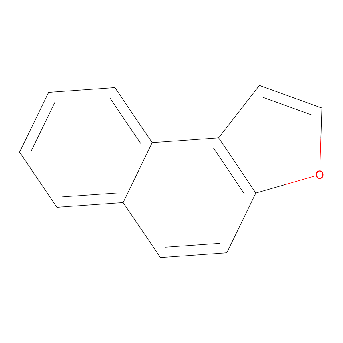 Naphtho(2,1-b)furan molecular structure, CAS 232-95-1
